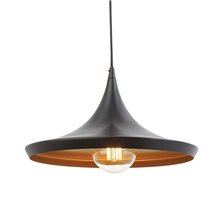 Lámpara colgante OSLO negra E27