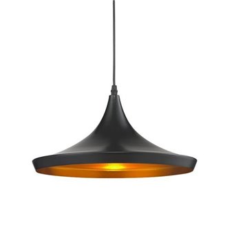 L&aacute;mpara colgante OSLO negra E27 