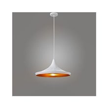 Lámpara colgante OSLO blanca E27 