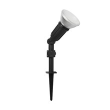 Foco pincho tierra E27 negro