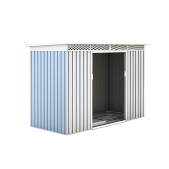 Caseta met&aacute;lica Rutland Silver 3,93m&sup2; Gardiun