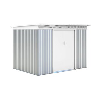 Caseta met&aacute;lica London Silver 5,71m&sup2; Gardiun