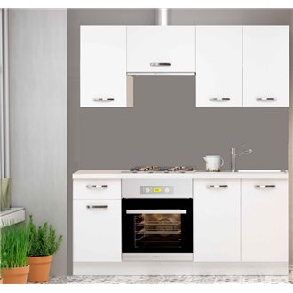 Cocina London blanca 180 cm IberoDepot