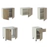 Cocina London roble 180 cm IberoDepot
