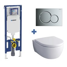 Pack inodoro suspendido Geberit Icon Rimfree