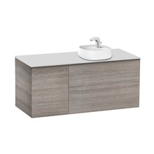 Mueble 120/140cm con Lavabo sobre encimera Fineceramic Beyond Roca