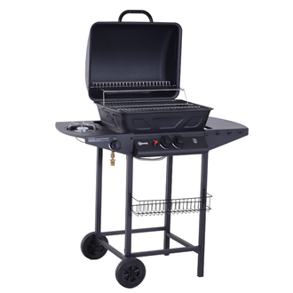 Barbacoa de gas con ruedas - Outsunny