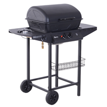 Barbacoa de gas con ruedas - Outsunny