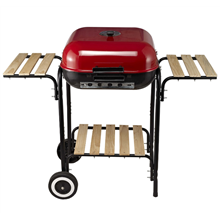 Barbacoa de carbón con ruedas - Outsunny