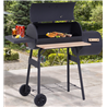 Barbacoa ahumadora con ruedas - Outsunny