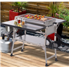 Cocina port&aacute;til y Barbacoa - Outsunny