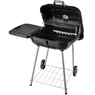 Barbacoa de carb&oacute;n multifuncional - Outsunny