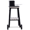 Barbacoa Grill con parrillas ajustables - Outsunny