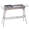 Barbacoa plegable para exteriores - Outsunny