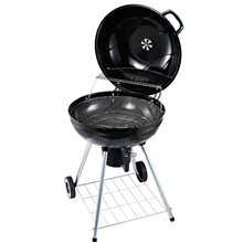 Barbacoa circular ahumeante - Outsunny