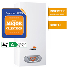 Calentador a gas estanco 11L NAT SUPREME-11E ionización COINTRA