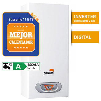 Calentador a gas estanco 11L NAT SUPREME-11E ionizaci&oacute;n COINTRA