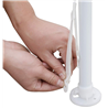 Carpa blanca impermeable de 3 x 3 m Outsunny