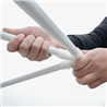 Carpa blanca impermeable de 3 x 3 m Outsunny