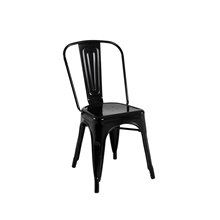 Silla industrial negra IberoDepot