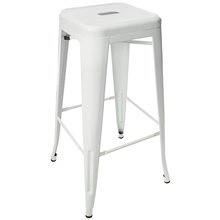 Taburete industrial alto blanco IberoDepot