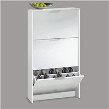 Zapatero ECO 3 puertas blanco Iberodepot