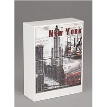 Zapatero 2 puertas diseño New York Iberodepot