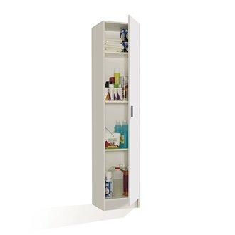 Armario columna multiusos blanco IberoDepot