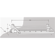 Soporte de toallas abatible - OXEN