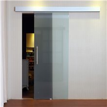 Puerta corredera de cristal satinado 205x77,5...