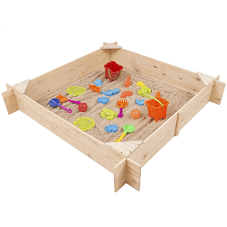 Arenero infantil 150x150x25cm Outdoor Toys