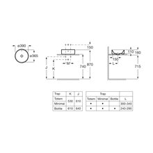Lavabo sobre encimera ALTER 39 ø - ROCA