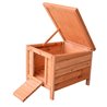 Conejera exterior de madera Pawhut
