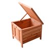 Conejera exterior de madera Pawhut