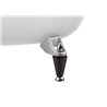 Ba&ntilde;era oval gris Newcast ROCA