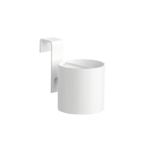 Soporte mueble de plancha de pelo blanco mate CherryBath 