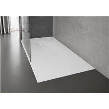 Plato de ducha 140x80cm blanco mate Terran...