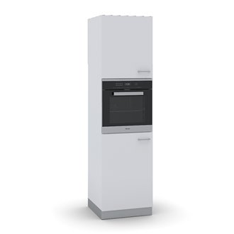 Columna de cocina para horno con 2 puertas Tegler