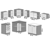 Cocina 360cm sonoma Lidia Tarraco