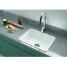 Fregadero 1 cuba rectangular Valet UNISAN