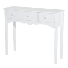 Mueble de recibidor con cajones blanco de HomCom