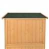 Caseta exterior de madera Outsunny