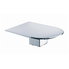 Jabonera sobremesa cromo Unik Baño Diseño