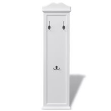 Percheros de pared blancos VidaXL