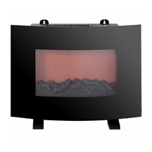 Chimenea eléctrica de pared 55x15,5x40cm Homcom