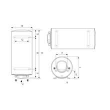 Termo reversible 75L Bon 75 EU Fleck