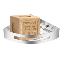 Cesta esquinera 20cm de acero inox Baño Diseño