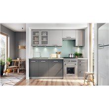 Cocina Bona 240cm blanco Tarraco