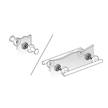 Soporte doble mampara para colgar Architect S+ Cosmic