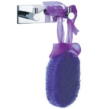Percha doble suspendida adhesivo Cloe Baño Diseño